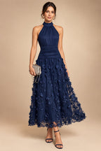 Jacquard A-Line/Princess V-Neck Floor-Length Mother of the Bride & Groom Dresses with Ruched Waist & Pockets (SHI22500984)
