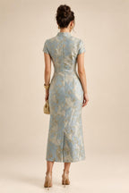 Sleeveless Lace Appliques Mother of the Bride Dresses with 3D Flower (SHI22500545)