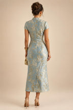 A-Line/Princess V-Neck Floor-Length Mother of the Bride & Groom Dresses with Ruffles & Ruched Waist (SHI22501284)