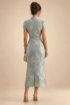 A-Line Floor Length One Shoulder Long Mother of the Bride Dresses with Lace (SHI22500179)