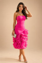 A-Line/Princess V-Neck Chiffon Floor-Length Mother of the Bride & Groom Dresses with Lace Appliques & Ruched Waist (SHI22501678)