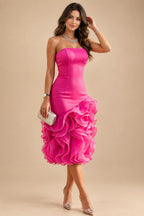 A-Line/Princess V-Neck Floor-Length Mother of the Bride & Groom Dresses with Ruffles & Ruched Waist (SHI22501284)
