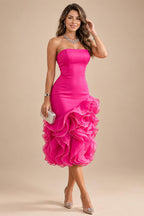 Satin Bodycon Off Shoulder Short Homecoming Dresses for Teens (SHI22370262)