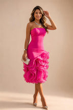 Floral Print A-Line/Princess Scoop Neck Floor-Length Mother of the Bride & Groom Dresses with Pockets (SHI22500916)