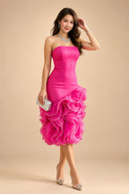 Sheath/Column Lace Appliques Maxi Mother of the Bride & Groom Dresses with Ruched Waist & Satin Bodice (SHI22501596)