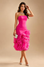Jacquard Sheath/Column V-Neck Floor-Length Mother of the Bride & Groom Dresses with Ruched Waist (SHI22501057)