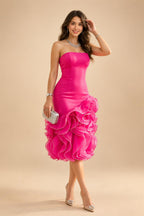 Sheath/Column V-Neck Stretch Jersey Maxi Mother of the Bride & Groom Dresses with Ruffles & Slit (SHI22501648)