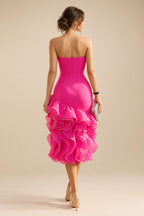 A-Line/Princess Scoop Neck Jacquard Floor-Length Mother of the Bride & Groom Dresses with Ruched Waist (SHI22501615)