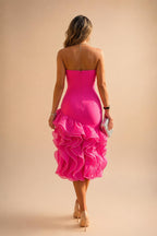 Sheath/Column V-Neck Sequin Maxi Mother of the Bride & Groom Dresses with Ruched Waist & Side Sash (SHI22501697)