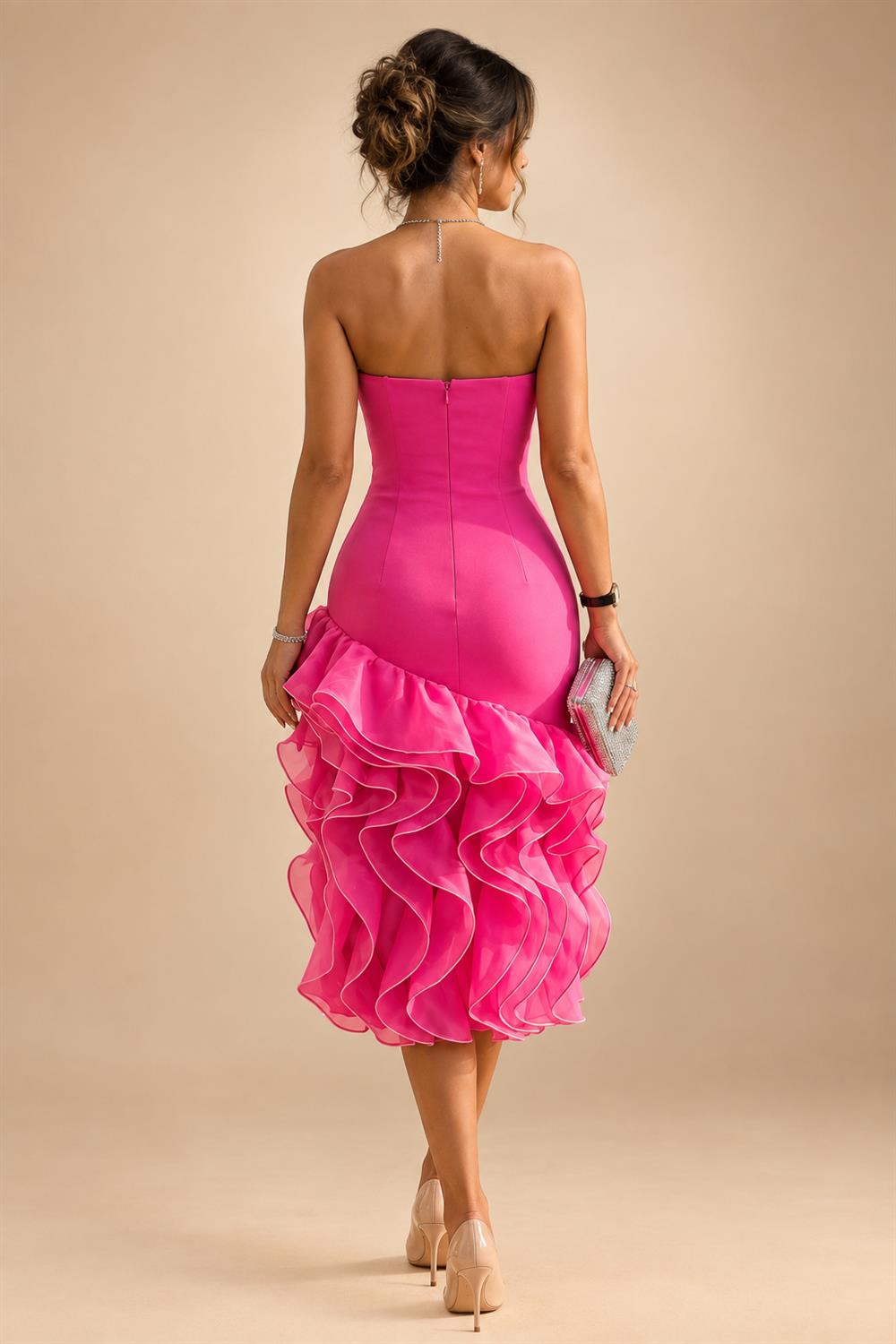 A-Line Floor Length One Shoulder Long Mother of the Bride Dresses with Lace (SHI22500179)