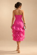 A-Line Pleated Chiffon One Shoulder Floor-Length Mother of the Bride & Groom Dresses (SHI22500625)