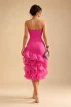 A-Line/Princess Scoop Neck Chiffon Floor-Length Mother of the Bride & Groom Dresses for Women (SHI22501635)