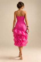 Pantsuits Separates Scoop Neck Sequins Asymmetrical Ankle-Length Mother of the Bride Dress with Slit (SHI22500132)