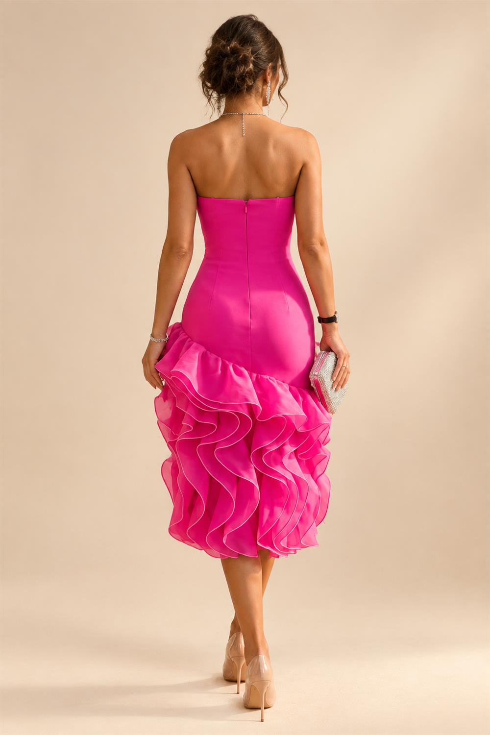 Jacquard A-Line/Princess V-Neck Floor-Length Mother of the Bride & Groom Dresses with Belt (SHI22500943)