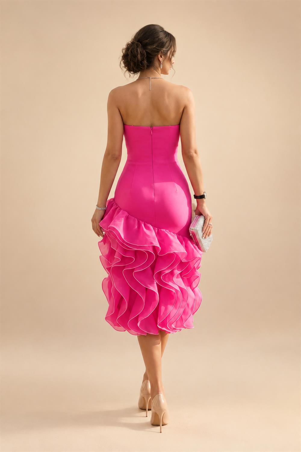 Sheath/Column Floral Lace Mother of the Bride & Groom Dresses with Rhinestones (SHI22500658)