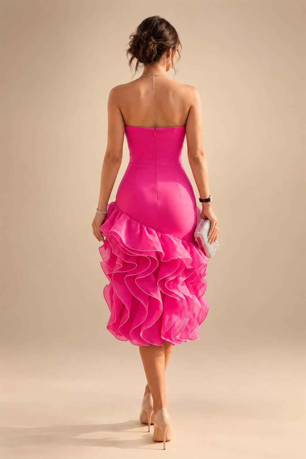 Sheath Satin 3/4 Sleeves Maxi Mother of the Bride & Groom Dresses with Chiffon Cape (SHI22500709)