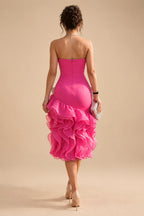 Jacquard Sheath/Column 3/4 Sleeves Floor-Length Mother of the Bride & Groom Dresses with Ruched Waist & Rhinestones (SHI22500801)