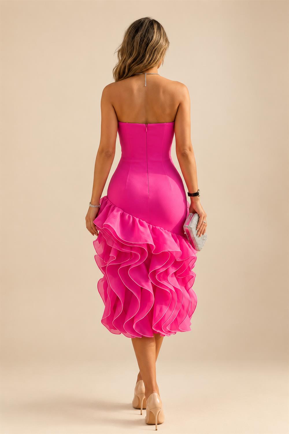 Elegant A-Line Chiffon Floor-Length Mother of the Bride & Groom Dresses with Satin Corset Bodice (SHI22500678)