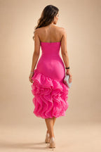 Chiffon Lace A-Line/Princess Off Shoulder Long Mother of the Bride & Groom Dresses with Ruched Waist & Sweep Train (SHI22501250)