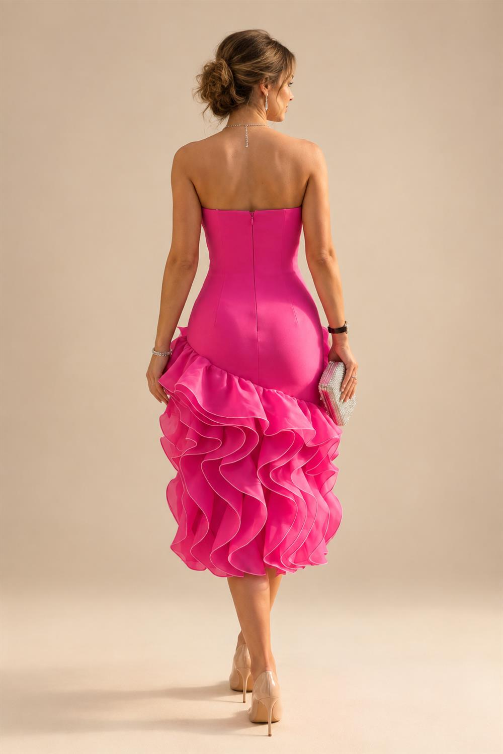 A-Line/Princess V-Neck Chiffon Floor-Length Mother of the Bride & Groom Dresses with Lace Appliques & Pleats (SHI22501670)