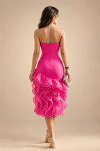 Jacquard A-Line/Princess V-Neck Floor-Length Mother of the Bride & Groom Dresses with Ruched Waist & Pockets (SHI22501298)