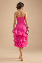 Sheath/Column Lace Appliques Maxi Mother of the Bride & Groom Dresses with Ruched Waist & Satin Bodice (SHI22501596)