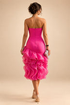 Sheath/Column Scoop Neck Chiffon Maxi Mother of the Bride & Groom Dresses with Lace Appliques, Sweep Train & Ruched Waist (SHI22501642)
