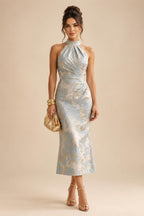 Floral Embroidery A-Line/Princess Scoop Neck Floor-Length Mother of the Bride & Groom Dresses for Women (SHI22501498)