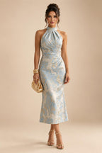 Sheath/Column Lace Appliques Maxi Mother of the Bride & Groom Dresses with Ruched Waist & Satin Bodice (SHI22501596)