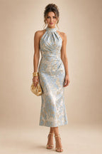 Satin Bodycon Spaghetti Straps Short Homecoming Dresses with Ruched Bodice (SHI22370321)