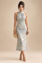 Chiffon A-Line/Princess One Shoulder Floor-Length Mother of the Bride & Groom Dresses with Ruffles & Ruched Waist (SHI22501248)
