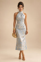 Sheath Silk Off Shoulder Ruched Maxi Mother of the Bride & Groom Dresses (SHI22500808)