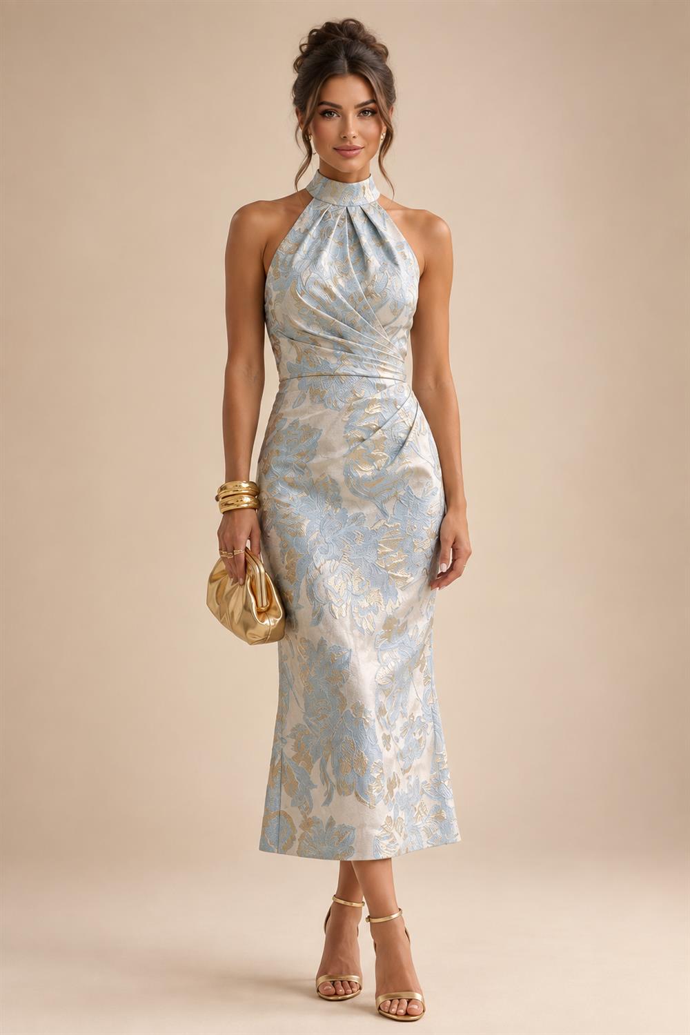 Chiffon Lace A-Line/Princess Off Shoulder Long Mother of the Bride & Groom Dresses with Ruched Waist & Sweep Train (SHI22501250)