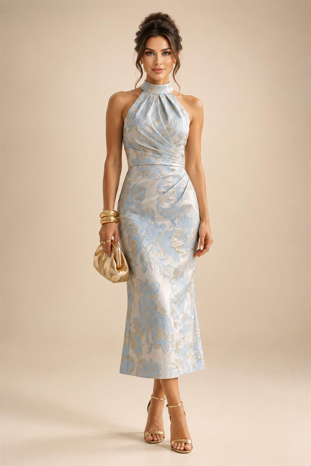 A-Line/Princess Off Shoulder Satin Maxi Mother of the Bride & Groom Dresses with Ruched Bodice, Belt, Rhinestone & Pleats (SHI22501647)
