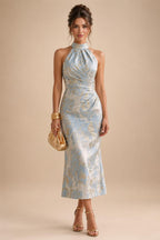 Satin Bodycon Spaghetti Straps Short Homecoming Dresses with Ruched Bodice (SHI22370321)