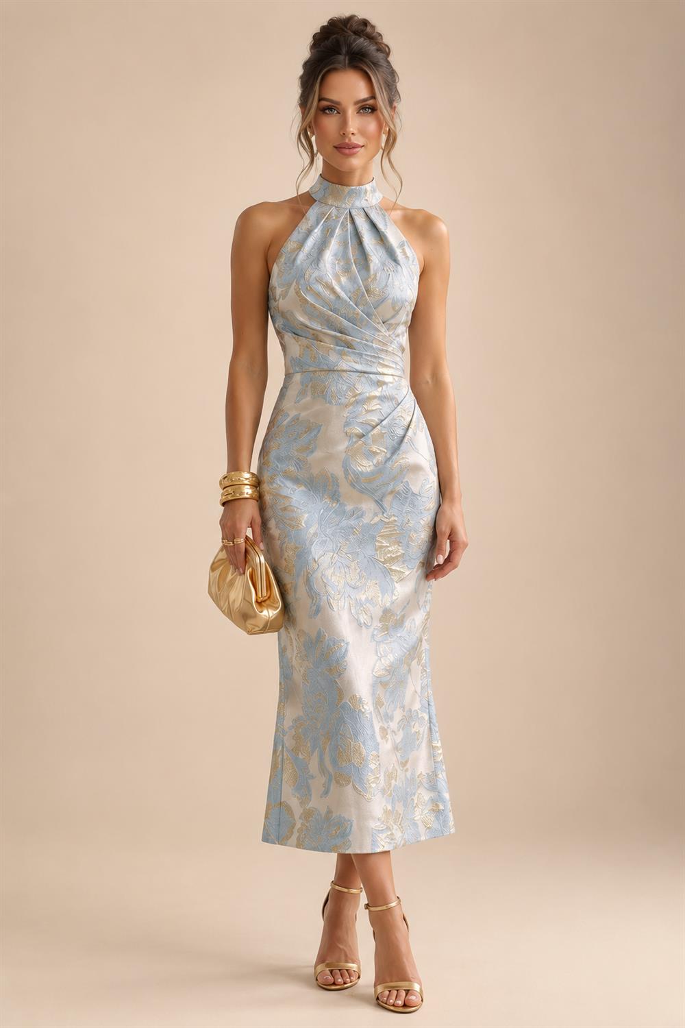 Sequin Bodycon Strapless Short Homecoming Dresses with Corset & Ruched Waist (SHI24200411)