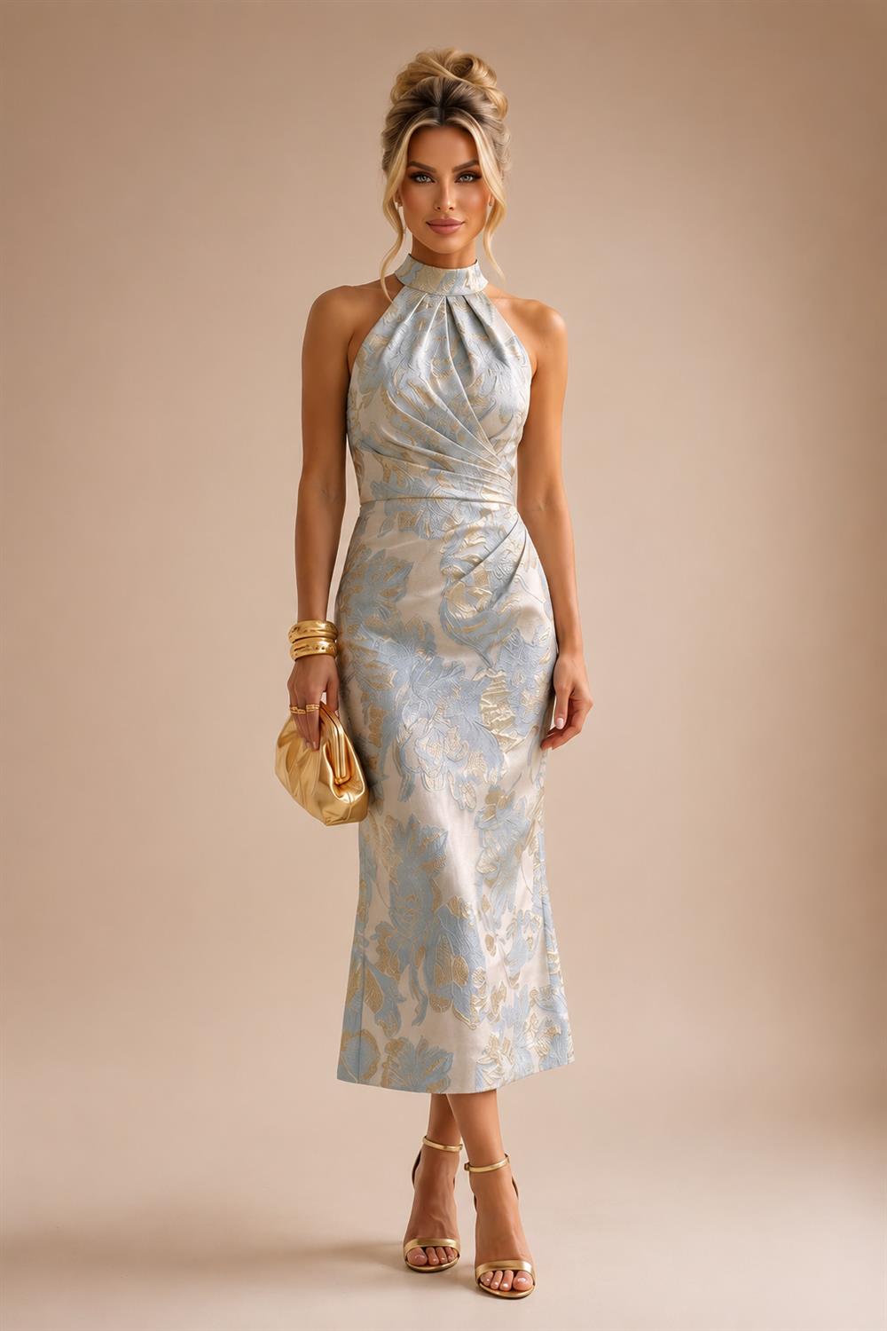 A-Line/Princess Sweetheart Chiffon Maxi Mother of the Bride & Groom Dresses with Lace Appliques & Sweep Train (SHI22501652)