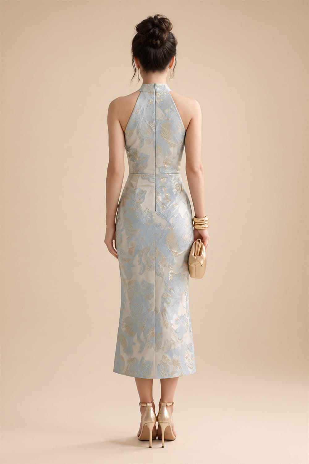 Chiffon A-Line/Princess One Shoulder Floor-Length Mother of the Bride & Groom Dresses with Ruffles & Ruched Waist (SHI22501248)