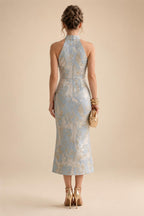 Lace Appliques Sheath/Column Scoop Neck Floor-Length Mother of the Bride & Groom Dresses for Women (SHI22501013)