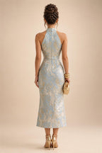 Sequin Floral A-Line/Princess V-Neck Floor-Length Mother of the Bride & Groom Dresses with 3D Flowers & Pleats (SHI22501348)
