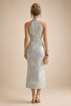 A-Line Chiffon Tiered Ruffles Mother of the Bride & Groom Dresses with Ruched Waist (SHI22500724)