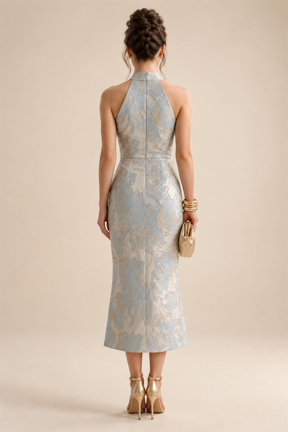 A-Line Pleated Chiffon One Shoulder Floor-Length Mother of the Bride & Groom Dresses (SHI22500625)