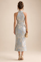 Floral Embroidery A-Line/Princess Scoop Neck Floor-Length Mother of the Bride & Groom Dresses for Women (SHI22501498)