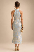 A-Line/Princess V-Neck Floor-Length Mother of the Bride & Groom Dresses with Ruffles & Ruched Waist (SHI22501284)