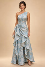 Chiffon A-Line/Princess Scoop Neck Short Mother of the Bride & Groom Dresses Tiered (SHI22500912)