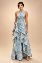 A-Line/Princess Sweetheart Chiffon Maxi Mother of the Bride & Groom Dresses with Lace Appliques & Sweep Train (SHI22501652)