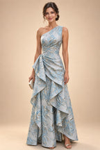 Sequin Floral Sheath Floor-Length Mother of the Bride & Groom Dresses with Satin Bodice (SHI22500925)