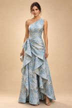 A-Line/Princess Mini Sparkly Sequin Tiered Homecoming Dresses with Spaghetti Straps (SHI22370561)