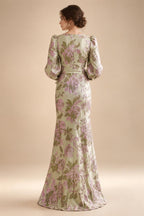 A-Line/Princess Scoop Neck Satin High-Low Mother of the Bride & Groom Dresses with Ruffles & Bow (SHI22501630)