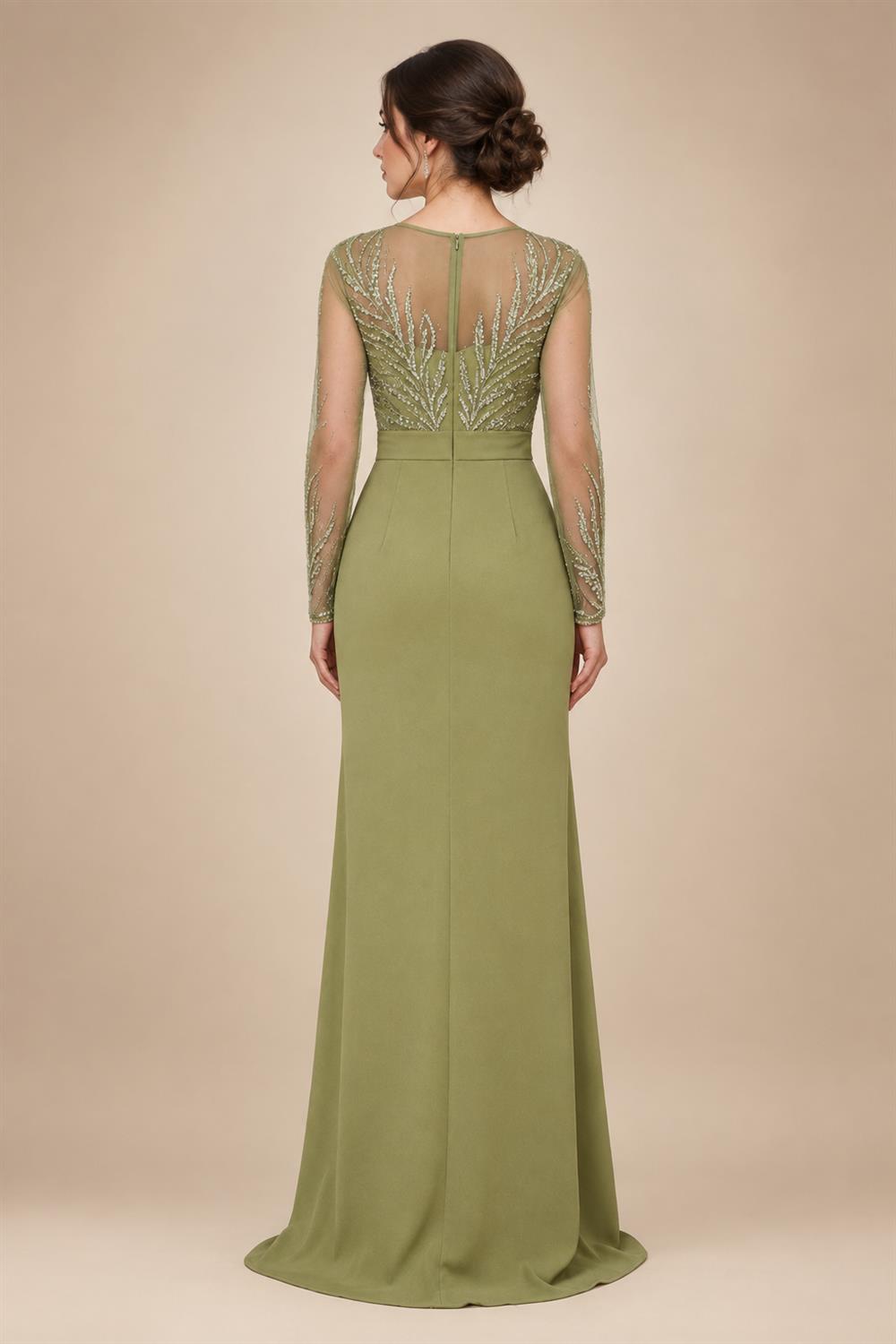 Sheath/Column Floral Lace Mother of the Bride & Groom Dresses with Rhinestones (SHI22500658)